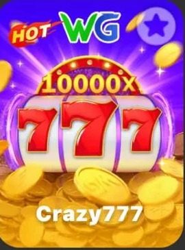 Crazy777 slot game icon by WG with 10000x multiplier on SlotsPK